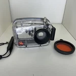 Ikelite Underwater Camera Housing Clear Lens Uc 22553 With Color Filter. Fixed Price $75.59.