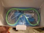 Unisex Kids Blue Green Adventure Swimming Diving Mask Junior Goggles. Fixed Price $10.00.