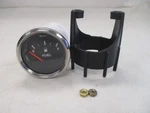 Faria Euro Fuel Gauge Silver Bezel W/ Black Face GPC084A Marine Boat. Fixed Price $24.95.