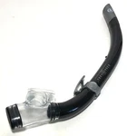 4 Pack New Black Adult Aqua Lung Sport Swim Snorkel Clips On To Goggles. Fixed Price $11.25.