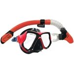 Land & Sea Ningaloo Black Silicone Mask Snorkel Set (red). Fixed Price $82.51.