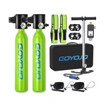 Goyojo 0.5L Mini Scuba With Pump, Portable Diving Tank, Lung Kits W.... Fixed Price $292.39.