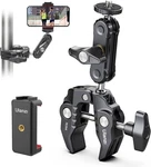 Ulanzi Super Clamp Double Ballhead Camera And Phone Tripod Mount ST-07. Fixed Price $5.00.
