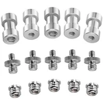 Neewer 15 Pieces 1/4" 3/8" Metal Threaded Screw Converter To Adapter. Fixed Price $28.99.