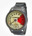 Scubapro Depth Gauge With Boot/wrist Strap - Metric. Fixed Price $150.00.