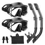 Snorkeling Gear Fors Youth Kids, Mask Set, Adult Black+black 2. Fixed Price $42.71.