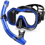 Kwambiri Snorkeling Gear For Adults Kids Dry-top Set 180PANORAMIC Wide. Fixed Price $33.64.