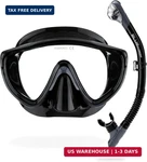 Cressi Adult Wide View Single Lens Comfortable Snorkeling Mask & Dry -. Fixed Price $79.40.