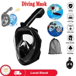 Us Kids Adults Snorkel Scuba Full Face Swimming Underwater Diving New. Fixed Price $17.99.