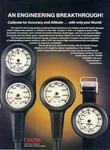 1980 Tekna Print Vintage Scuba Diver Depth Pressure Gauges. Fixed Price $14.99.