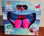 New Body Glove Girls Foldable Mermaid Monofin With Mask. Fixed Price $19.99.