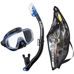 Tusa Visio Tri Ex Snorkeling Set Pure Silicone Mask And Dry Combo Blue. Fixed Price $92.99.