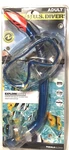 New U.s. Divers Adult Explorers Mask & Snorkel Set-blue/clear/orange-easy Adjust. Fixed Price $13.99.