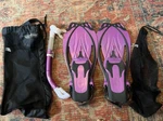 Promate Snorkeling Fins And Set Size S/m. Fixed Price $35.00.
