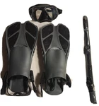 Snorkel Set Diving Mask With Fins 180 Panoramic View, Anti-fog & Dry. Fixed Price $34.95.