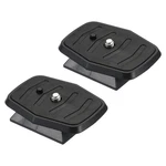 Patikil Tripod Quick Release Plate, 44MM 2 Pack Camera Adapter Black. Fixed Price $21.73.