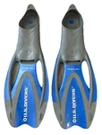 Us Divers Proflex Snorkel Fins Small Size 5-6.5 Blue Gray Scuba. Fixed Price $22.00.