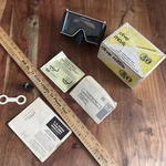 Vintage Us Divers Co Aqua Lung Mask Box / Wrap Around Pro. Fixed Price $57.74.