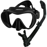 Promate Scuba Frameless Dive Mask Dry Gear Set Snorkeling Spearfishing. Fixed Price $59.95.
