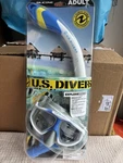 U.s. Divers Explore Series Adult Mask Avila Lx Varia Dry Snorkel White New. Fixed Price $19.99.