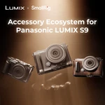 Smallrig Camera Cage L-shape Handle Leather Half Case For Panasonic Lumix S9. Fixed Price $39.99.