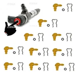 Common-rail Diesel Fuel Injector Bh Type Waste Hose Joint 1-WAY Set Of 10. Fixed Price $35.00.