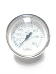 Faria Chesapeake White Ss 4" Speedometer - 60MPH (mechanical) 33811. Fixed Price $69.99.