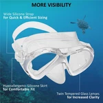 Blue Reef Sentinel Mask Set White, Snorkeling Gear For Adults Includ. Fixed Price $44.65.