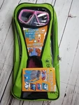 Body Glove Kids Snorkel Set-girls Shoe Size L/xl 1-4. Fixed Price $35.99.