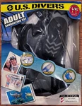 U.s. Divers Adult Set L/xl Silicone Mask, Dry-top Snorkel, Fins, Bag. Fixed Price $89.95.