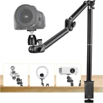 Desk Camera Mount Stand Heavy Duty Articulated Arm Articulating Table. Fixed Price $108.34.