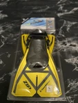Aqua Sphere Zip Fitness Training Swim Fins Yellow/black Size (10-13). Fixed Price $24.14.