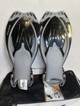 U.s Divers Black Pro Silicone Set With Travel Bag Adjustable Only. Fixed Price $19.00.