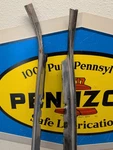 1973-1977 Chevelle Monte Carlo Gto Drip Edge Pillar Trim Lh Rh Pair Nice Shape. Fixed Price $99.00.