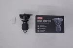 Evumo B75M 75MM Bowl Adapter Retractable Handle 3/8'' Screw Leveling Base Bubble. Fixed Price $35.00.