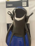 Aqualung Us Divers Trek Travel Fin (large, 10-13/WOMEN'S 12+). Fixed Price $18.00.