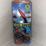 Juniors Us Divers Aqua Sphere Snorkel And Mask Pink. Fixed Price $19.99.