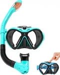 Sabre Cove Adult Snorkel Mask Set Antifog Antileak Dry Top System Tempered Glass. Fixed Price $19.98.