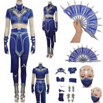Mk 2025 Kitana Cosplay Costume Halloween Tops Pants Masks Folding Fan Full Set. Fixed Price $135.85.
