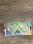 U.s. Divers Stilo Jr Kids Swim Mask Green Junior 6+ Panoramic View Uv Anti-fog. Fixed Price $14.00.
