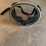 Vintage Aqua Lung Us Divers Mask Tempered Glass Equi-purge. Fixed Price $49.99.