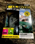 U.s. Divers Dryview Full Face Snorkel System. Adult Silicone Ultra Comfort Sz. Fixed Price $24.85.