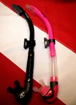 Semidry Malin Snorkel Scuba Diving Equipment Flexible Tube Max Gift New. Fixed Price $24.99.