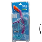Water Sun & Fun Snorkel Set Youth Swimming Accessory Purple Blue Uv Protection. Fixed Price $11.79.