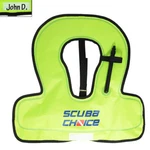 Scuba Choice Youth Kids Snorkel Vest Neon Yellow/blue With Name Box. Fixed Price $22.99.