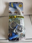 U.s. Divers Explore Series Adult Mask Avila Lx, Varia Dry Snorkel White. New. Fixed Price $21.49.