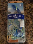 Aqua Lung Junior 6+ Explorer Series Swimming Mask & Snorkel Set New Closeouts. Fixed Price $27.86.