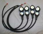 Cressi 2 Gauge Scuba Diving Console Spg & Depth One Only. Fixed Price $65.00.