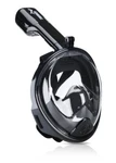 Aiscrofa Panoramic Full-face Snorkel Mask, Black, Ages 12+, S/m. Fixed Price $29.99.