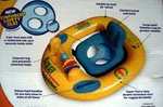 Swim School Deluxe Baby Float Tube Boat Aqua 3D Reforzed Safety Seat Toddle Pool. Fixed Price $34.89.